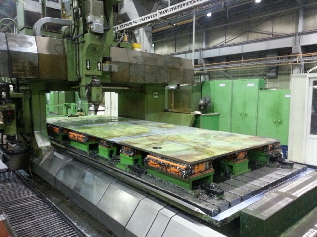 NC Planer Miller – Plate Machining